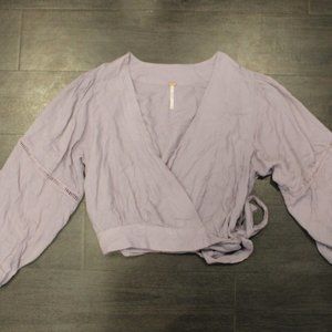 Cropped Free People Blouse